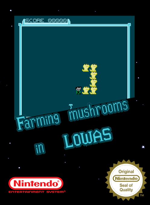 Farming Mushrooms in LOWAS box art