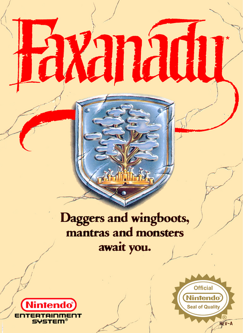 Faxanadu box art