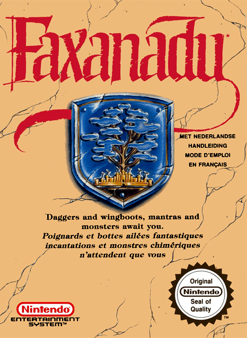 Faxanadu — box-2D (EU)
