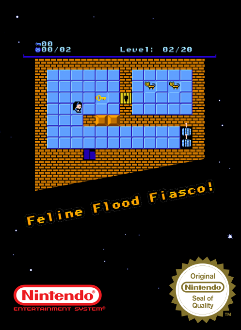 Feline Flood Fiasco box art