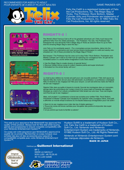 Felix The Cat — box-2D-back (EU)