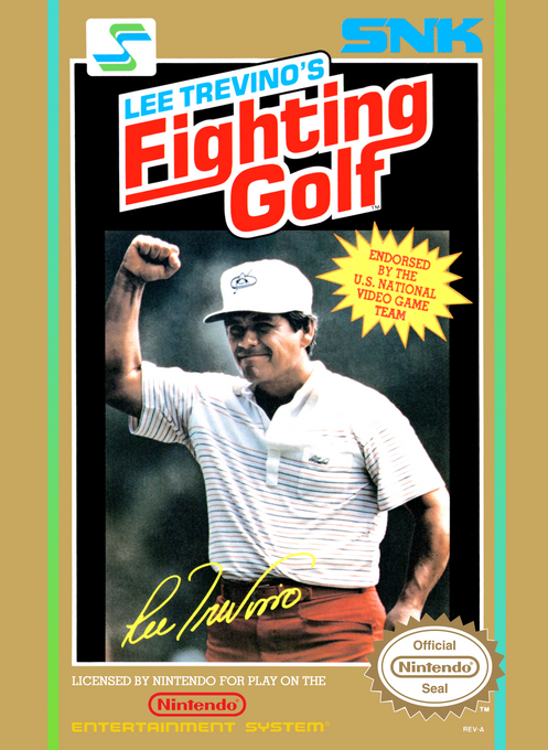 Lee Trevino's Fighting Golf box art