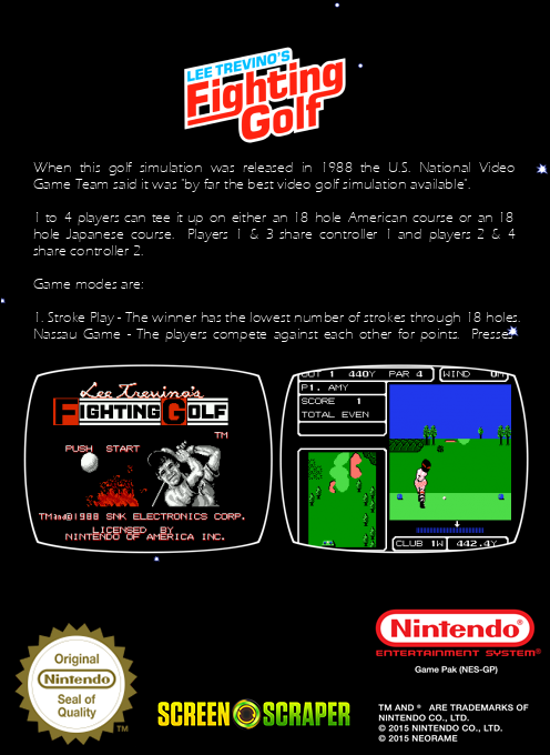 Lee Trevino's Fighting Golf — box-2D-back (SS)
