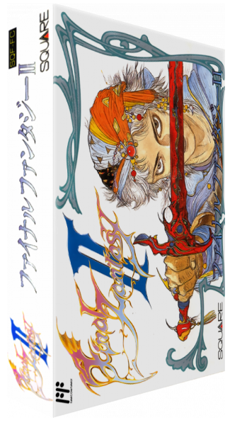 Final Fantasy 2 — box-3D (JP)