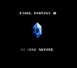 Final Fantasy 3 — sstitle (JP)
