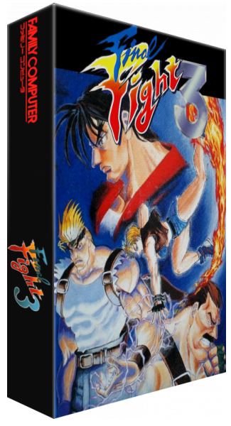 Final Fight 3 — box-3D (JP)