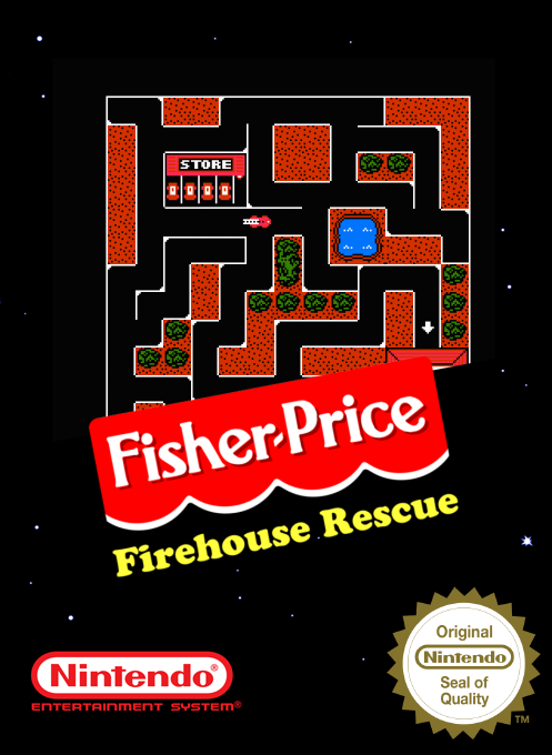 Fisher-price - Firehouse Rescue — box-2D (SS)