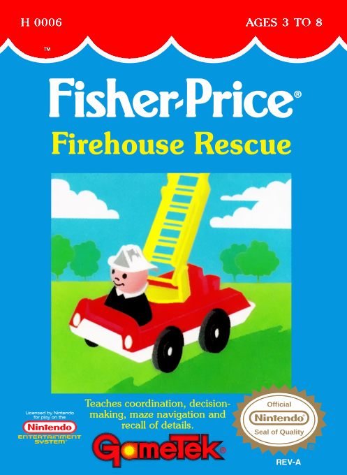 Fisher-price - Firehouse Rescue box art
