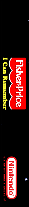 Fisher-price - I Can Remember — box-2D-side (SS)