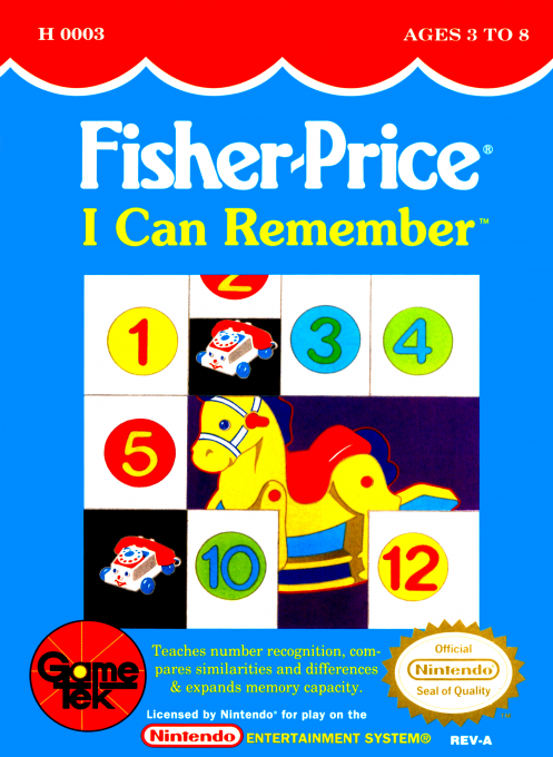 Fisher-price - I Can Remember box art