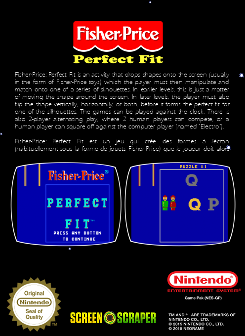 Fisher-price Perfect Fit — box-2D-back (SS)