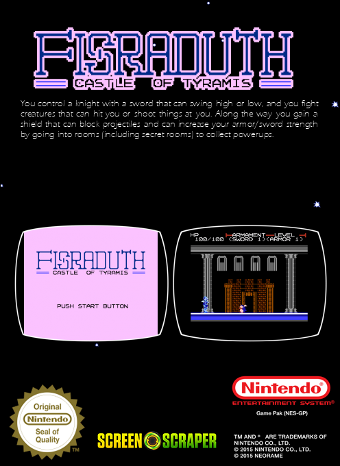 Fisraduth - Castle of Tyramis — box-2D-back (SS)