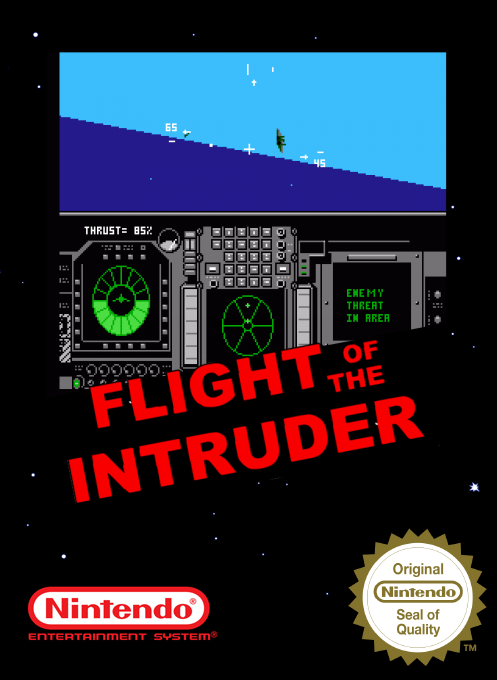 Flight Of The Intruder — box-2D (SS)