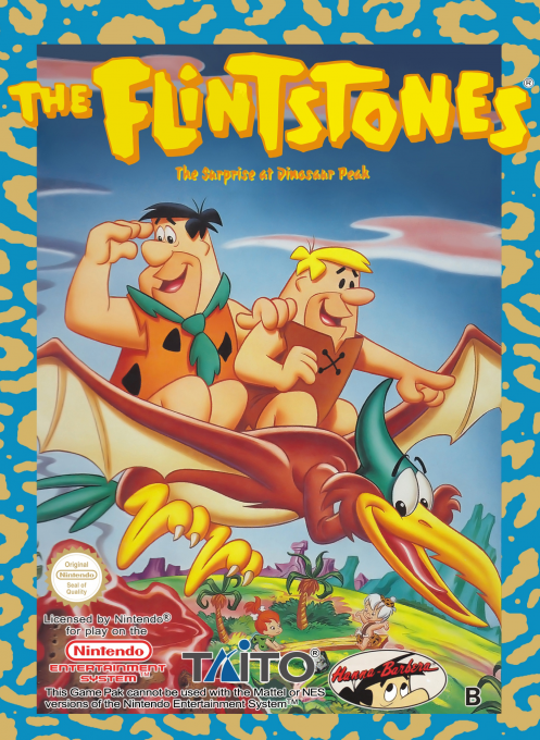Flintstones - The Surprise At Dinosaur Peak, The — box-2D (EU)