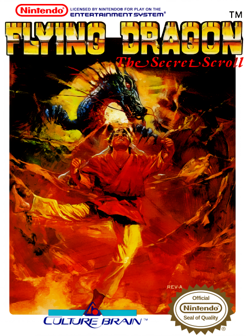 Flying Dragon - The Secret Scroll box art