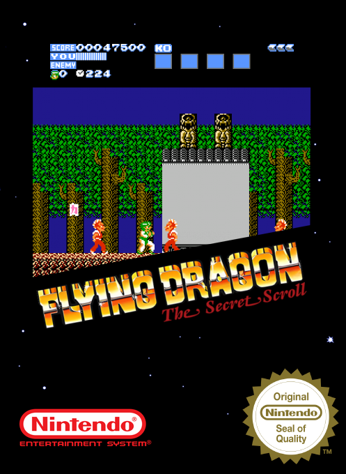 Flying Dragon - The Secret Scroll — box-2D (SS)