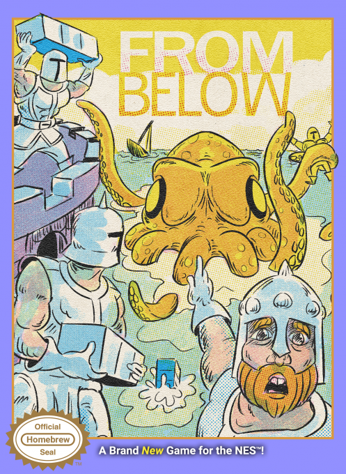 From Below box art