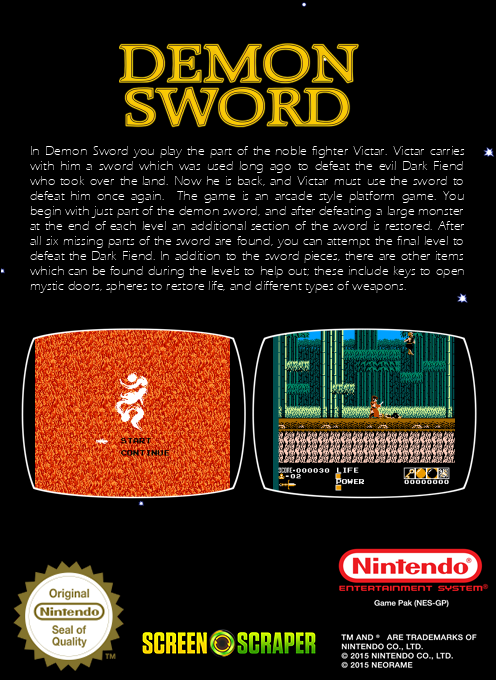 Demon Sword — box-2D-back (SS)
