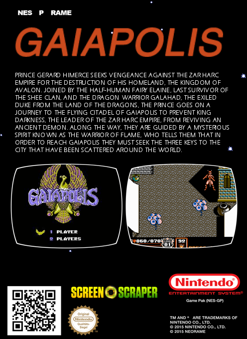 Gaiapolis — box-2D-back (SS)