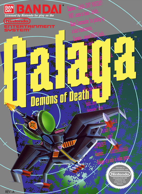 Galaga box art