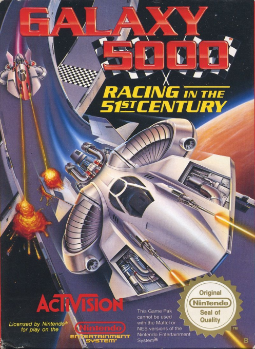 Galaxy 5000 - Racing in the 51st Century — box-2D (DE)