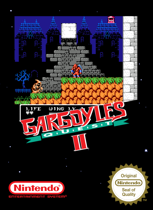 Gargoyle's Quest 2 — box-2D (SS)