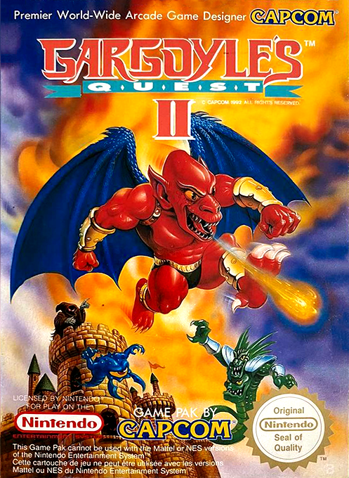 Gargoyle's Quest 2 — box-2D (FR)