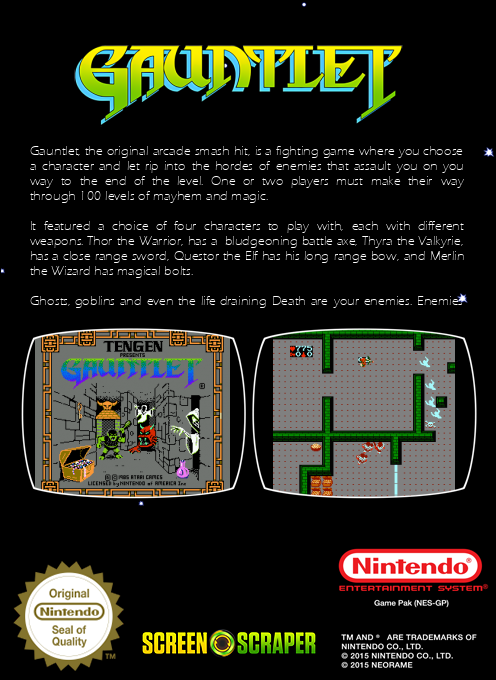 Gauntlet — box-2D-back (SS)