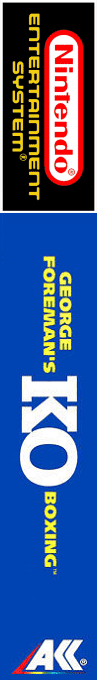 George Foreman's Ko Boxing — box-2D-side (US)