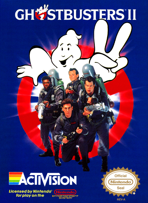 Ghostbusters 2 box art
