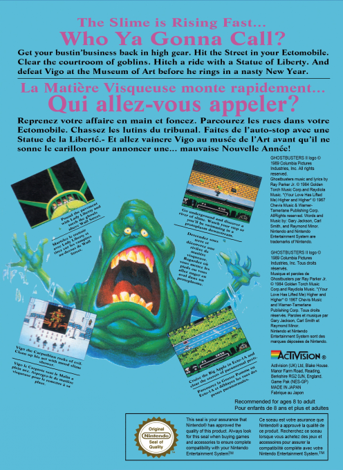 Ghostbusters 2 — box-2D-back (EU)
