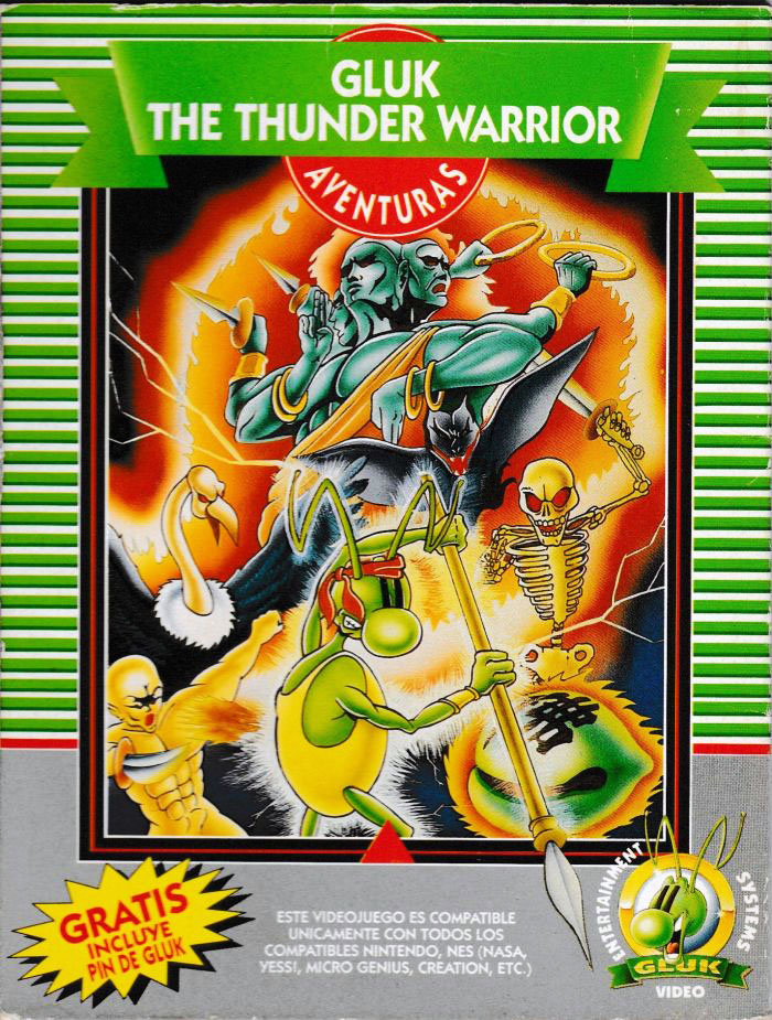 Gluk The Thunder Warrior — box-2D (SP)