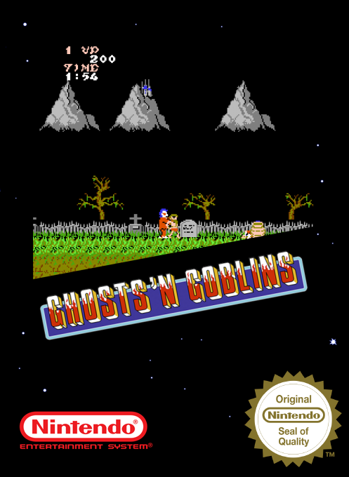 Ghosts'n Goblins — box-2D (SS)