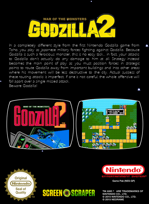 Godzilla 2 - War Of The Monsters — box-2D-back (SS)