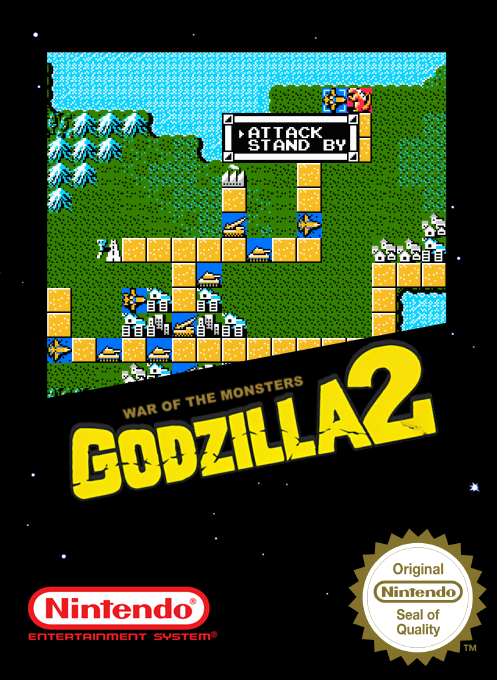 Godzilla 2 - War Of The Monsters — box-2D (SS)