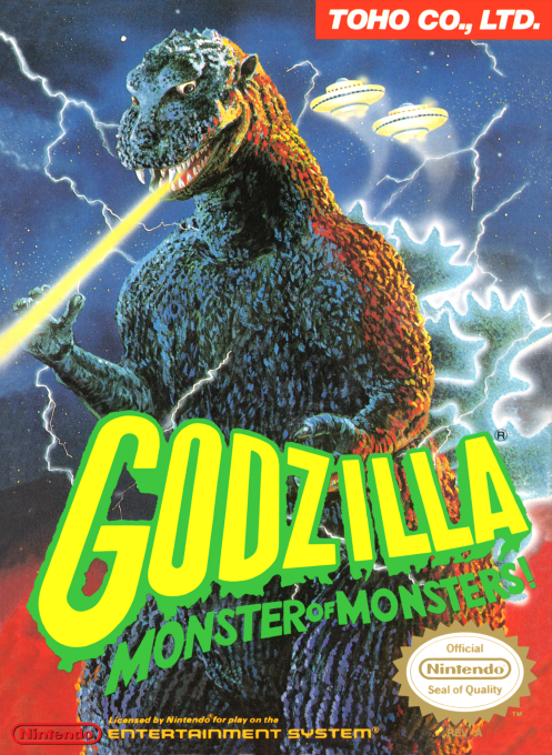 Godzilla - Monster Of Monsters box art