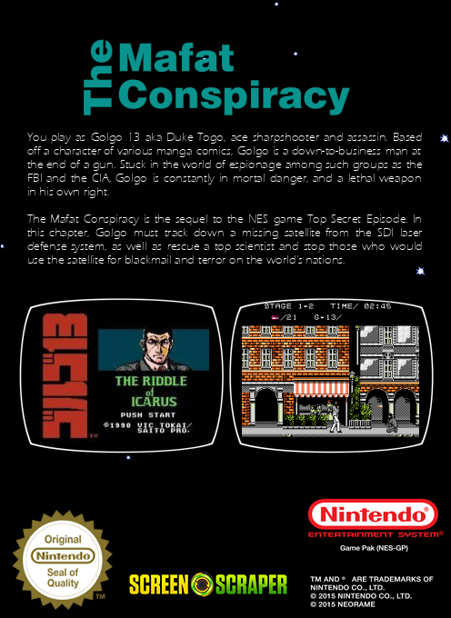 Mafat Conspiracy, The — box-2D-back (SS)