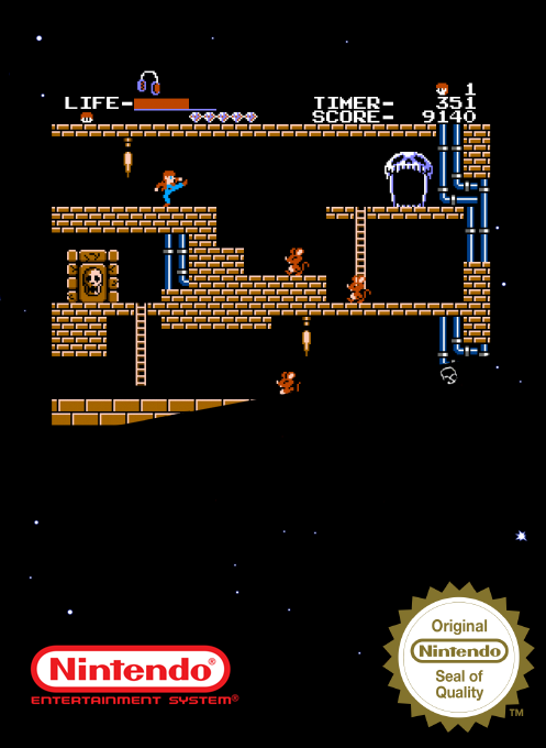 Goonies, The — box-2D (SS)