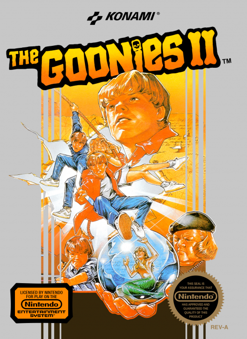 Goonies 2, The box art