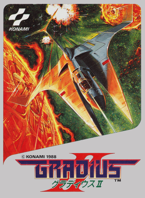 Gradius 2 box art