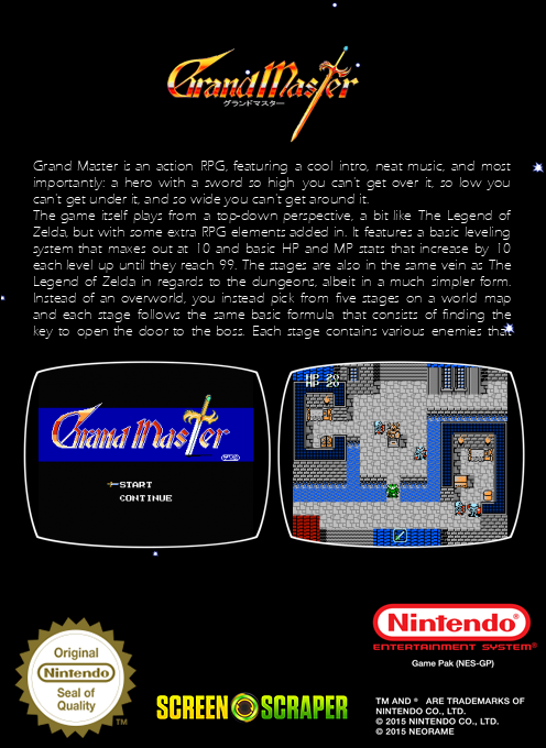 Grand Master — box-2D-back (SS)