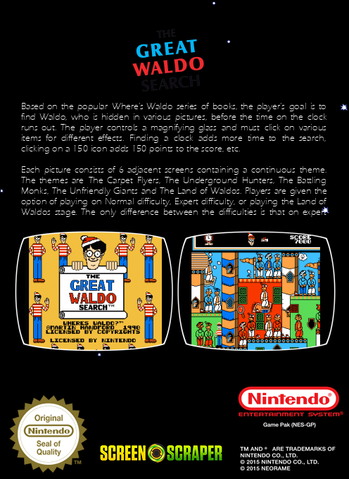 Great Waldo Search, The — box-2D-back (SS)