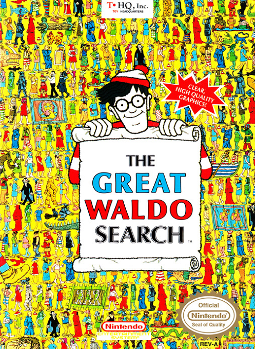 Great Waldo Search, The box art