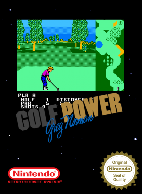 Greg Norman's Golf Power — box-2D (SS)