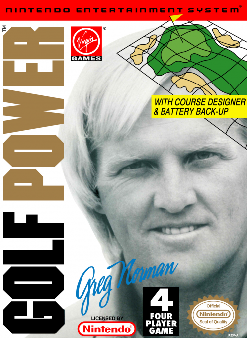 Greg Norman's Golf Power box art