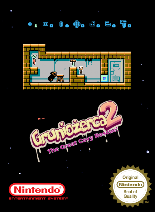 Gruniozerca 2 - The Great Cavy Rescue! — box-2D (SS)