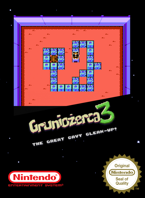 Gruniozerca 3 - The Great Cavy Clean-Up! — box-2D (SS)