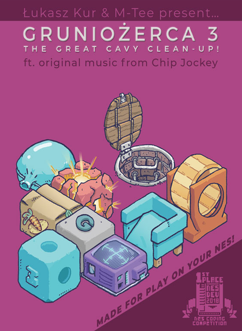 Gruniozerca 3 - The Great Cavy Clean-Up! box art