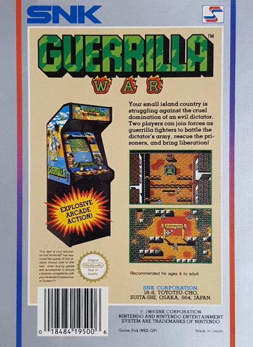 Guerrilla War — box-2D-back (EU)