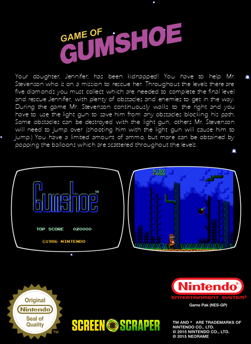Gumshoe — box-2D-back (SS)